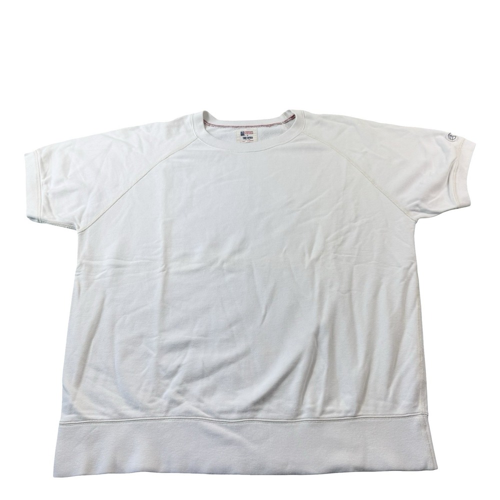 Champion x Todd Snyder Mens XL Short Sleeve Sweat Terry White 12-KN177050